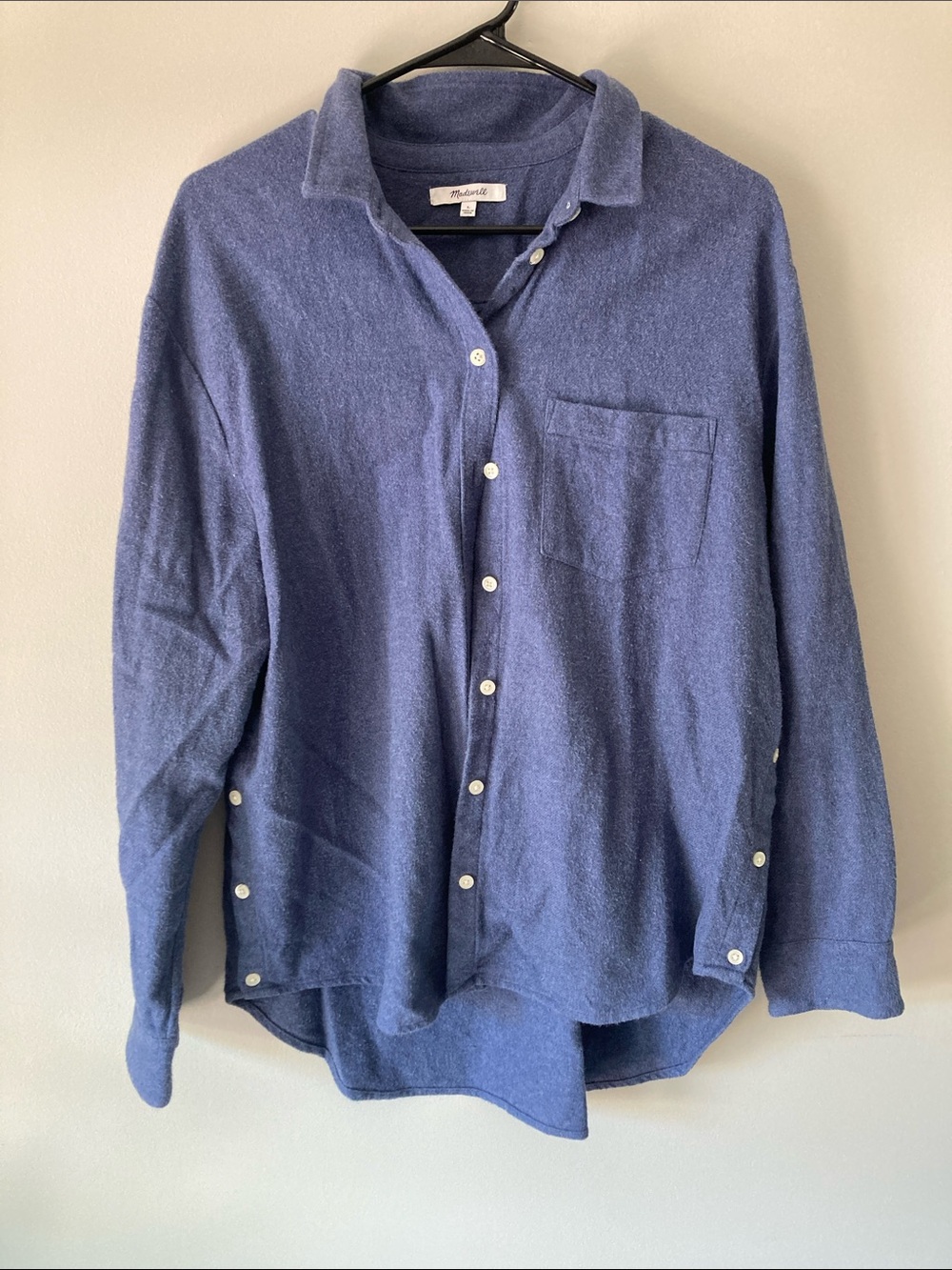 Madewell Blue Button-Down Shirt